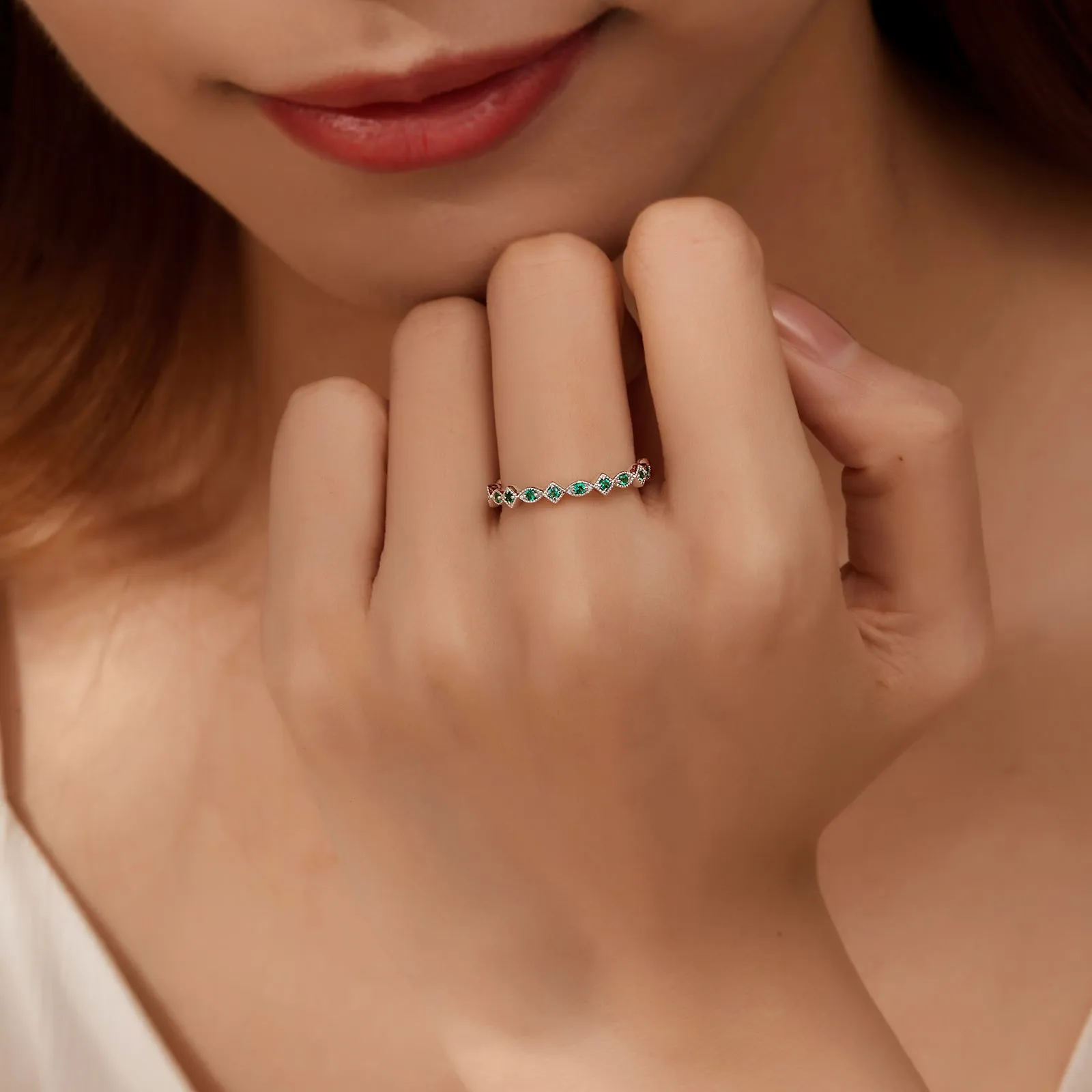 0.2 CTW Stackable Eternity Band R0503EMP05