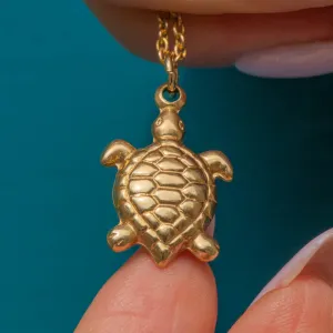 14ct Gold Turtle Charm