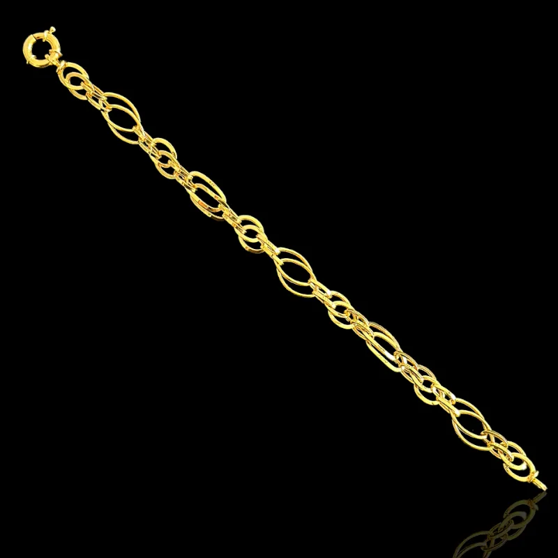 21K Solid Gold Bracelet