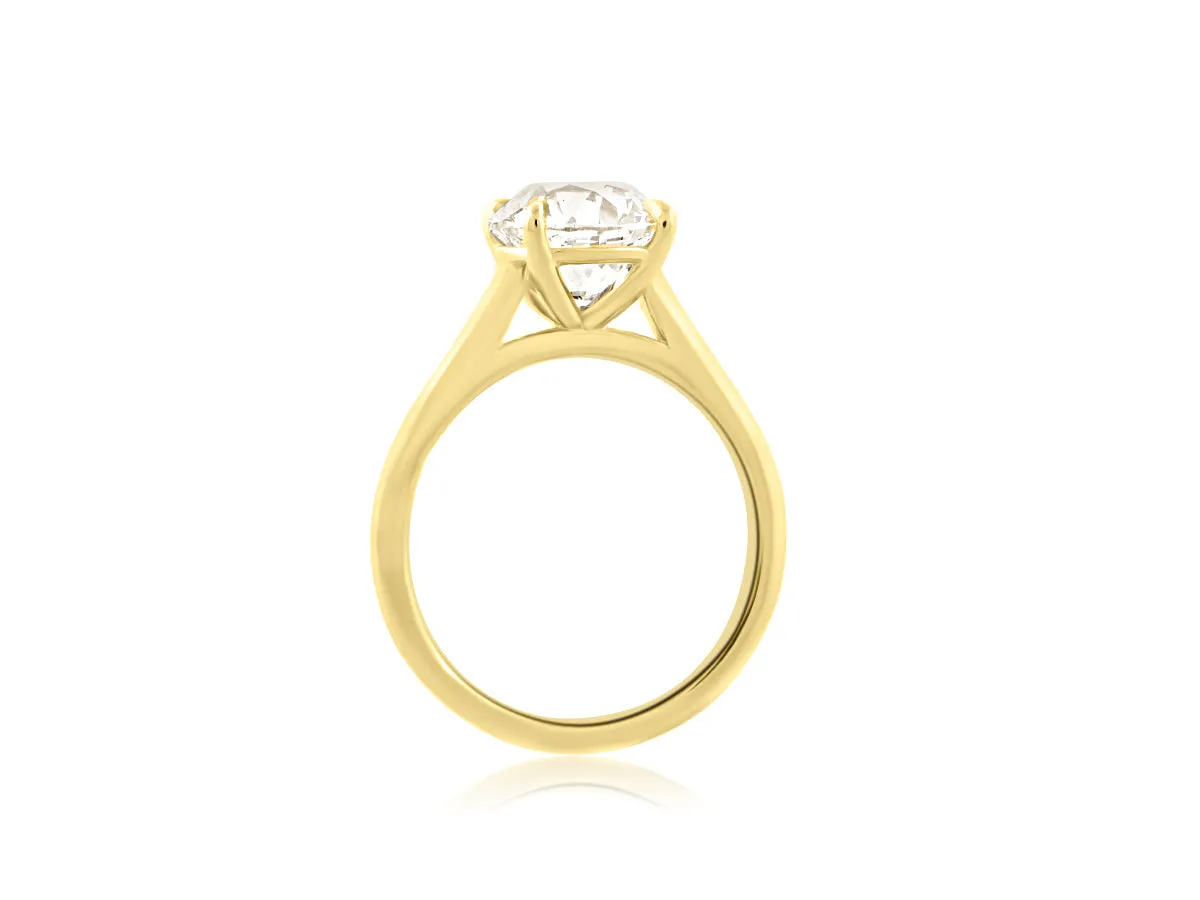 2.62 LVS2 Old European Diamond Aura Ring