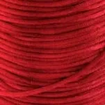 2mm Satin Rattail Cord - 6 Colours