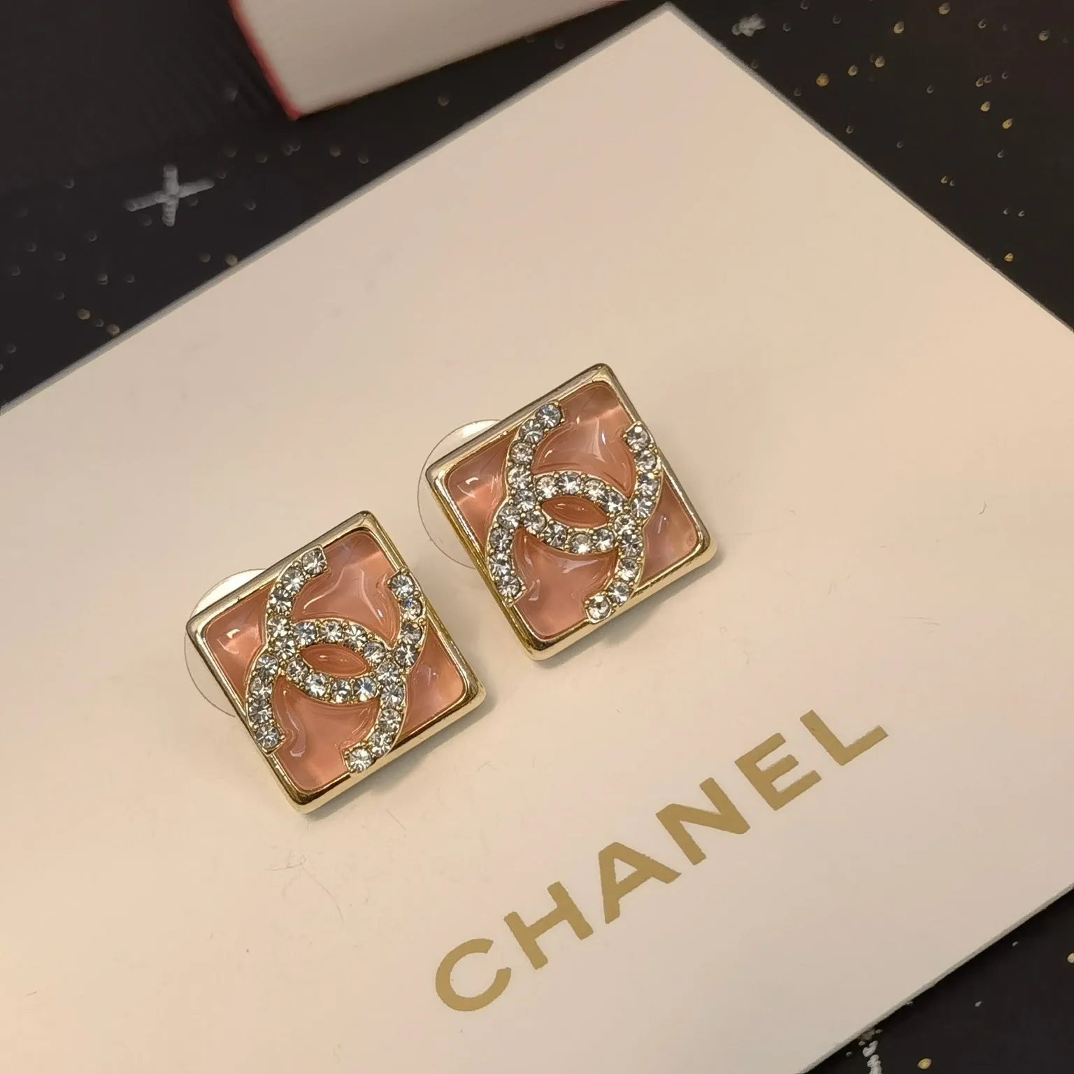 3 Colors Elegant Gemstone Earrings