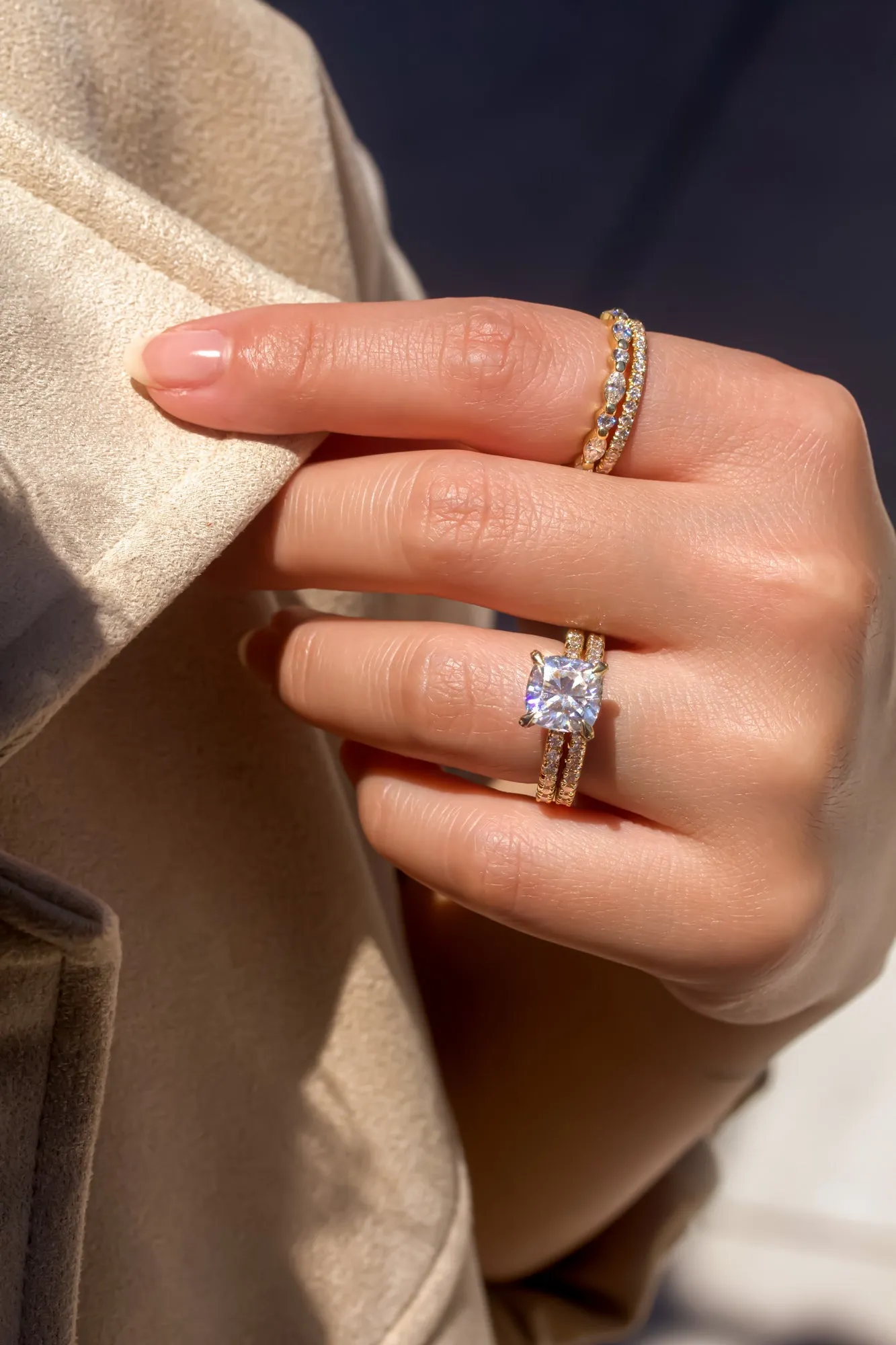 4ct Cait Bridal Set