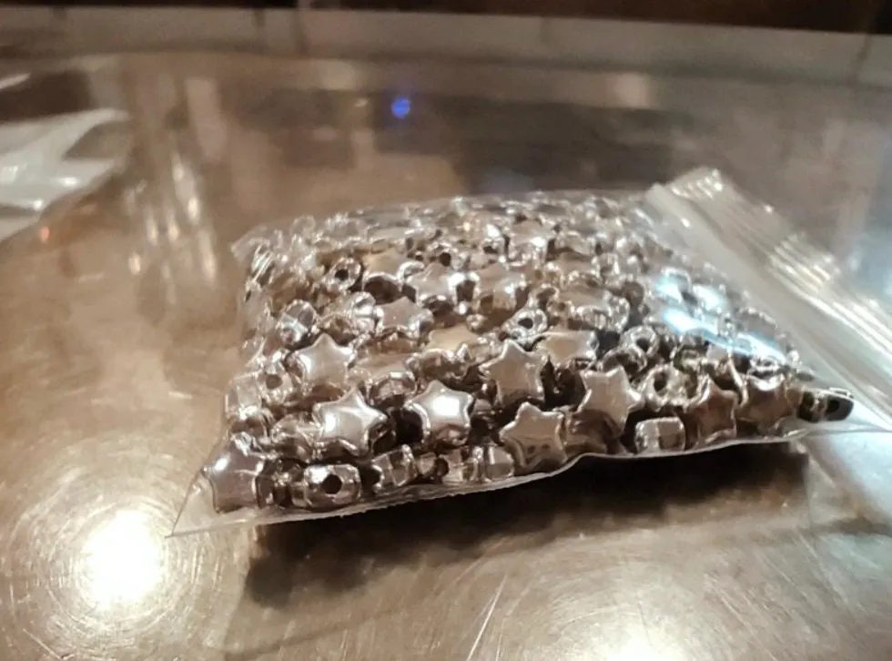 500-1000 Star Beads Tiny Star Spacer Beads Gold Silver Rose Gold Celestial Night Sky Beading Jewelry Supplies Connector Findings Charm Shiny