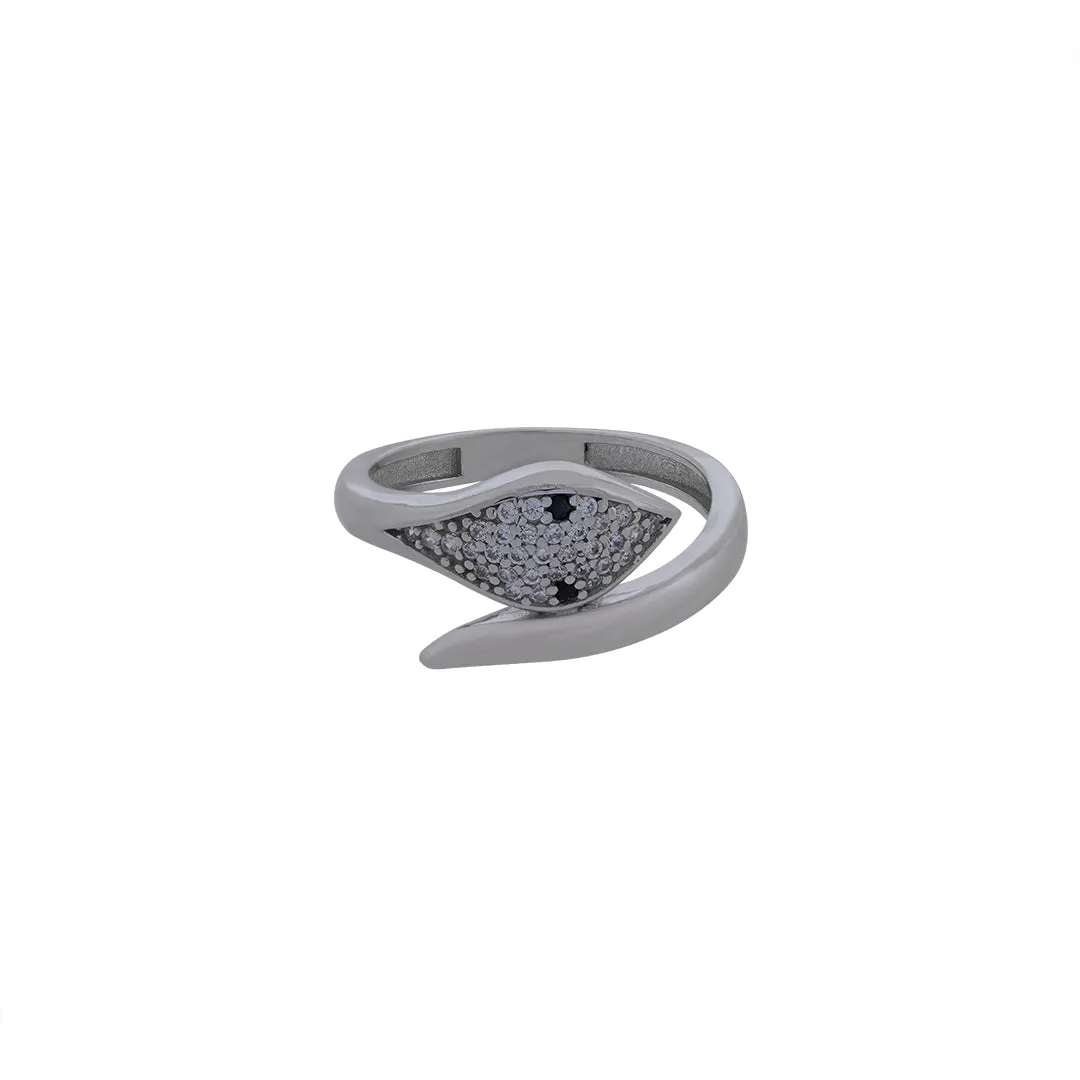 925 Sterling Silver Graceful Silver Ring