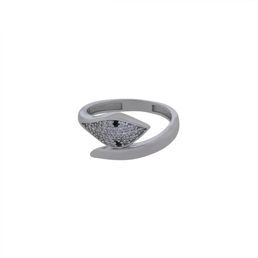 925 Sterling Silver Graceful Silver Ring