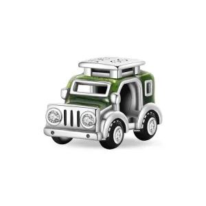 Adventure On The Road Two-tone Car Charm