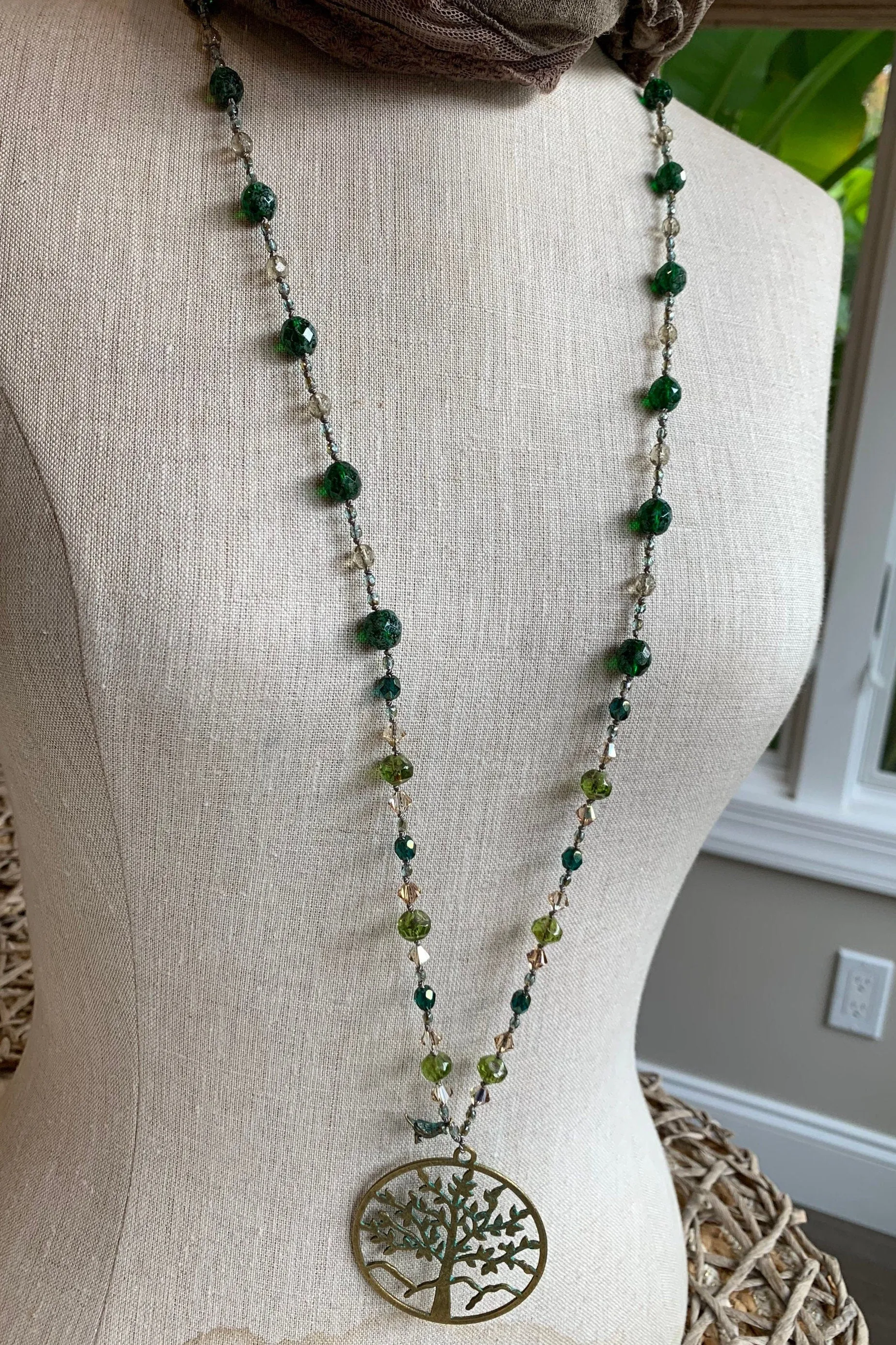 Ancient Glensong Long Necklace