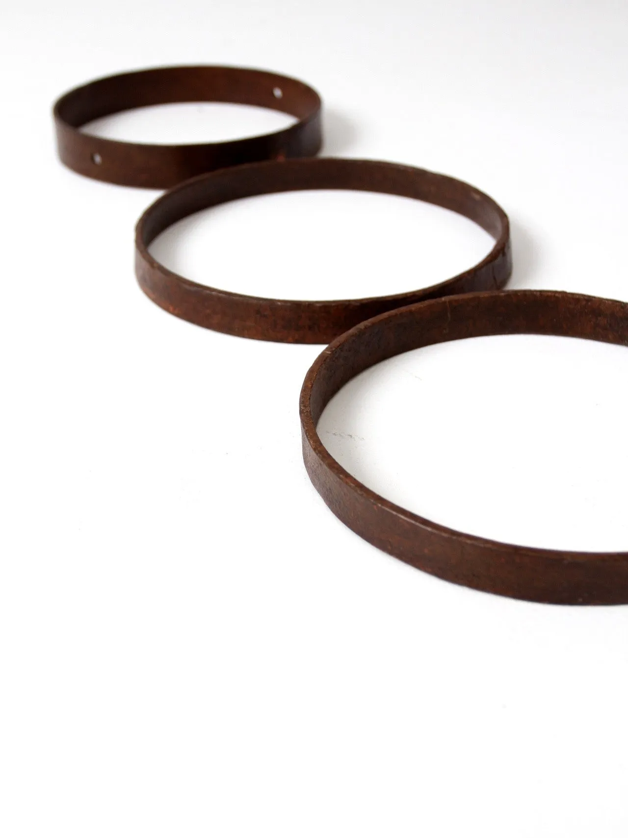 antique iron ring collection