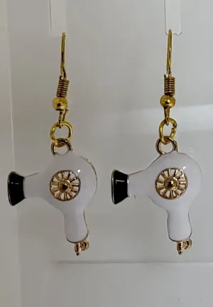 Blow Dryer Earrings