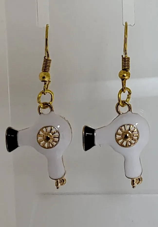 Blow Dryer Earrings
