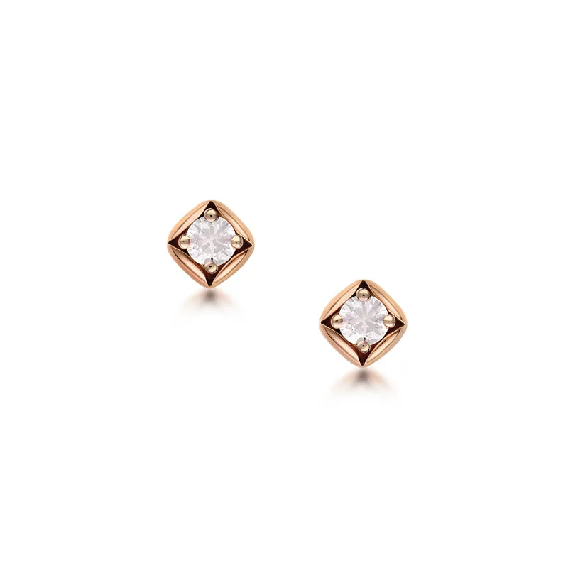 Blush Alba Stud Earrings