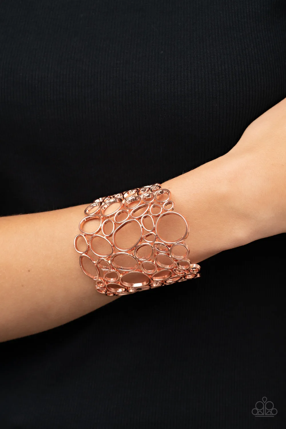 Bracelets All Turned Around - Copper B219