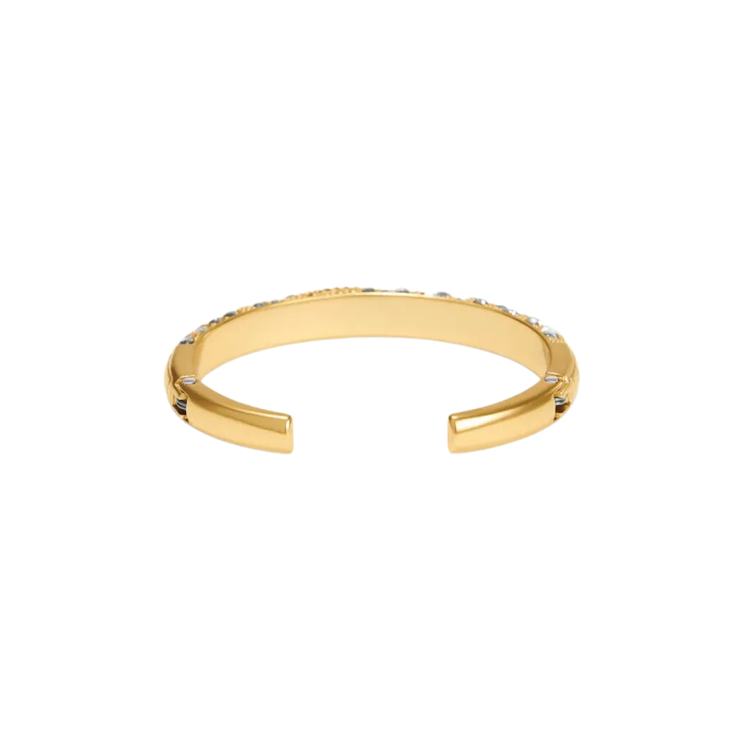 Brighton Women's Trust Your Journey Golden Double Hinged Gold Bangle