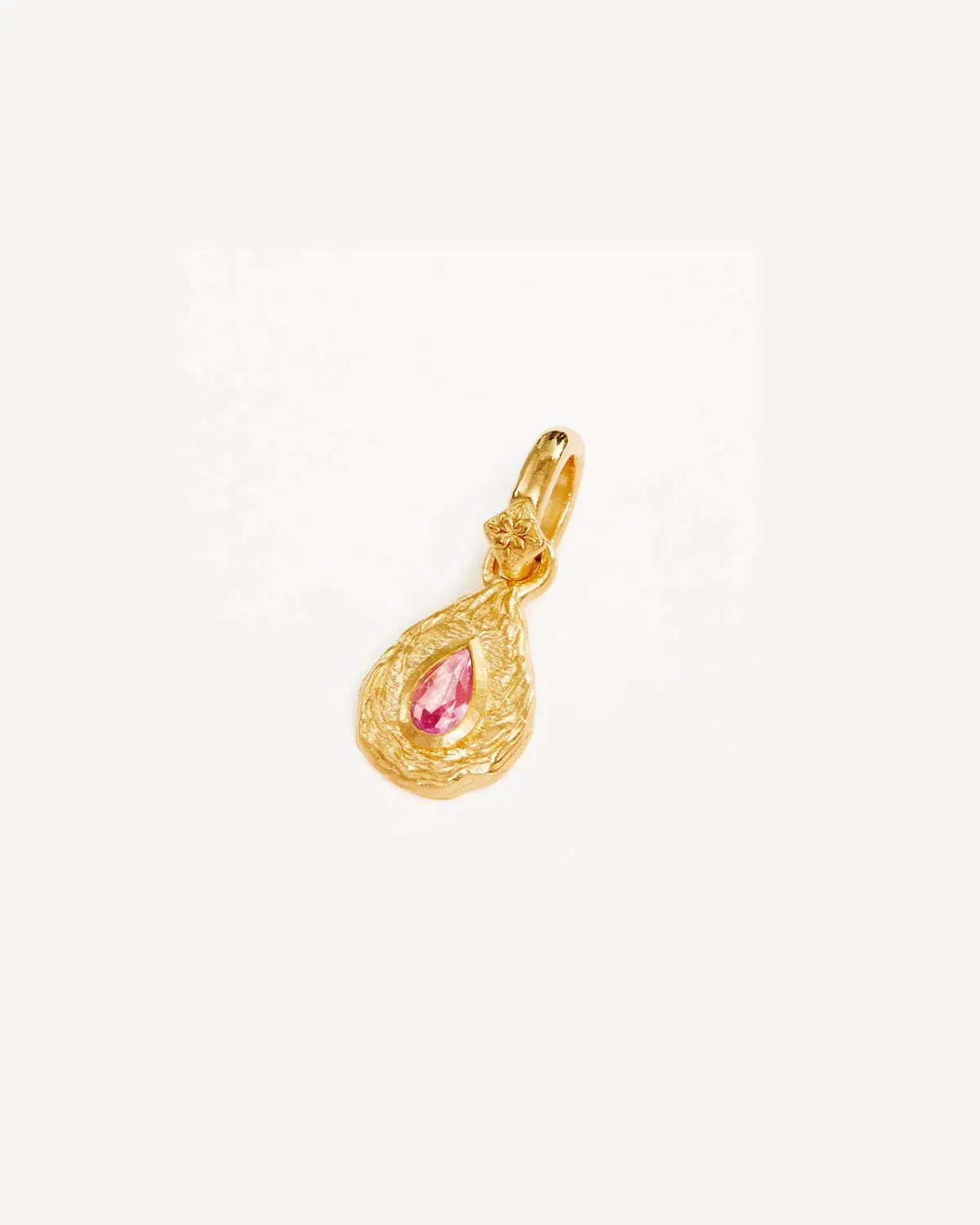 by charlotte With Love Birthstone Annex Link Pendant - OCT - 18k Gold