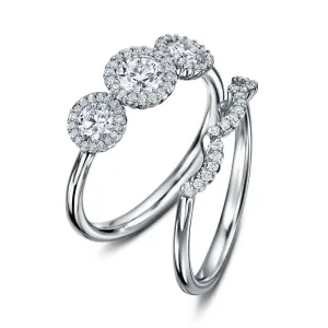 Cannelé Trois Wedding Ring