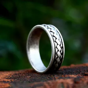 Celtic Braided Ring Stainless Steel
