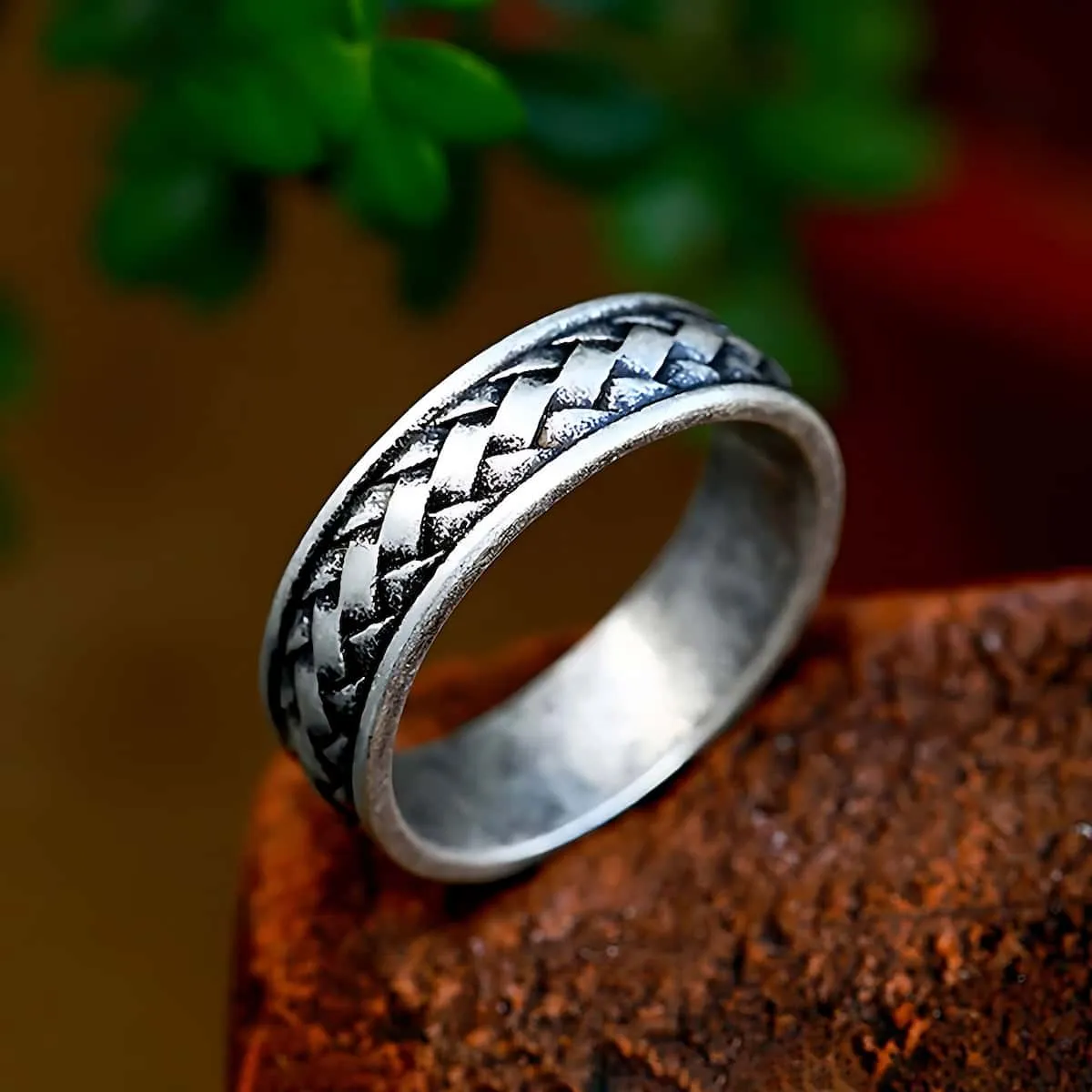 Celtic Braided Ring Stainless Steel