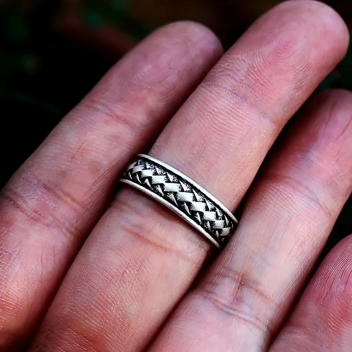 Celtic Braided Ring Stainless Steel
