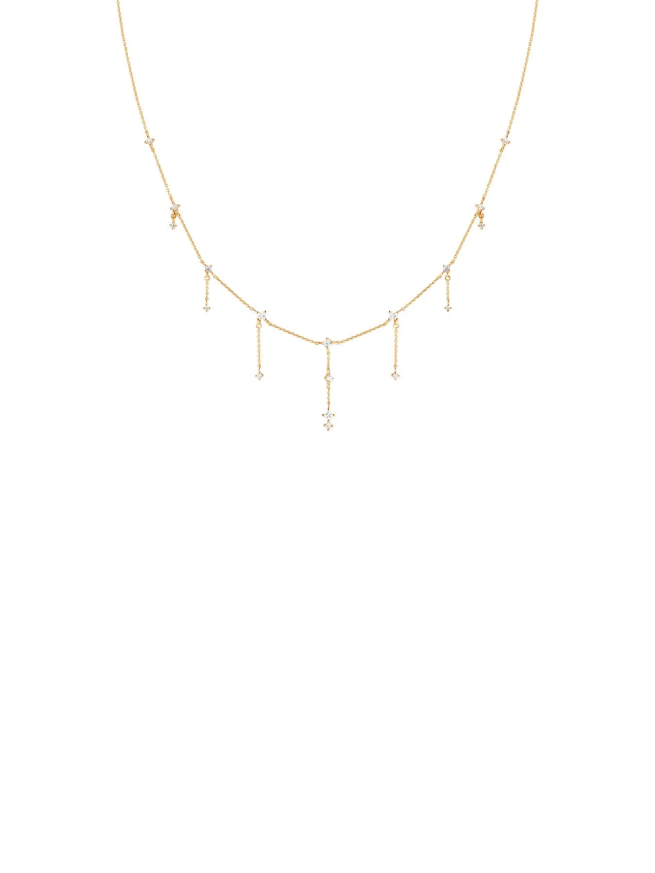 Charm Drop Necklace
