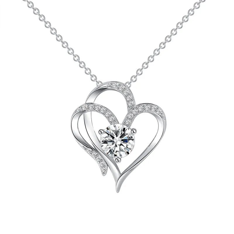 Charming Heart Pendant for Women