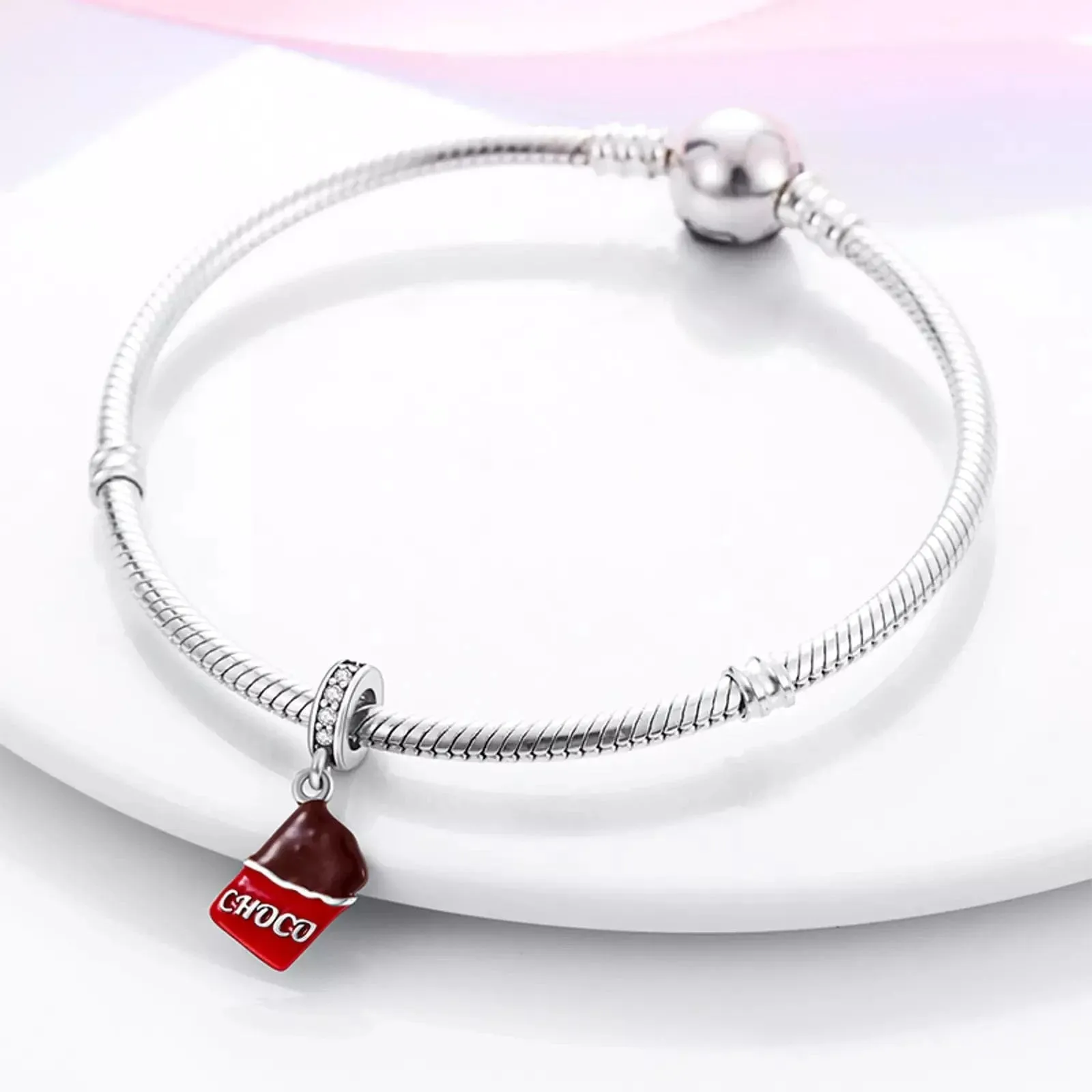 Chocolate Bar Dangle Charm