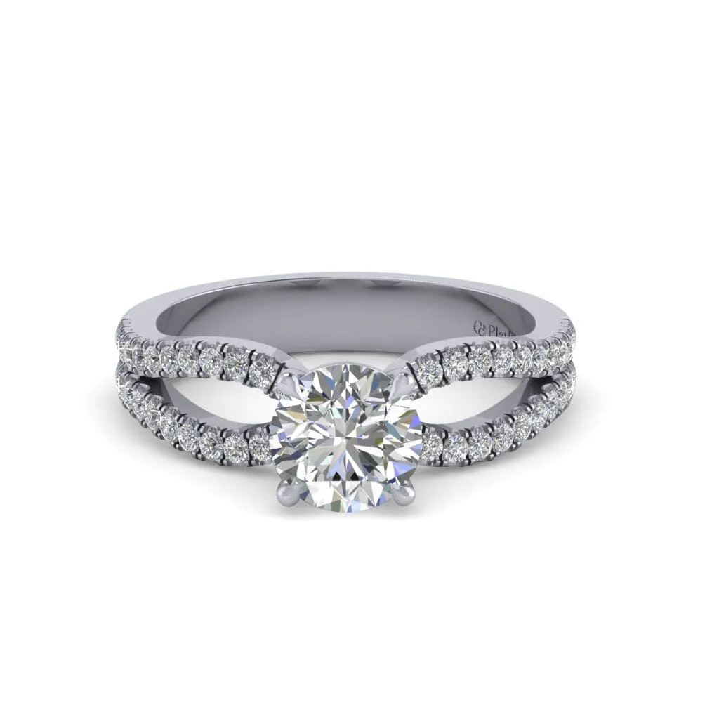 Cleo Engagement With Pavé