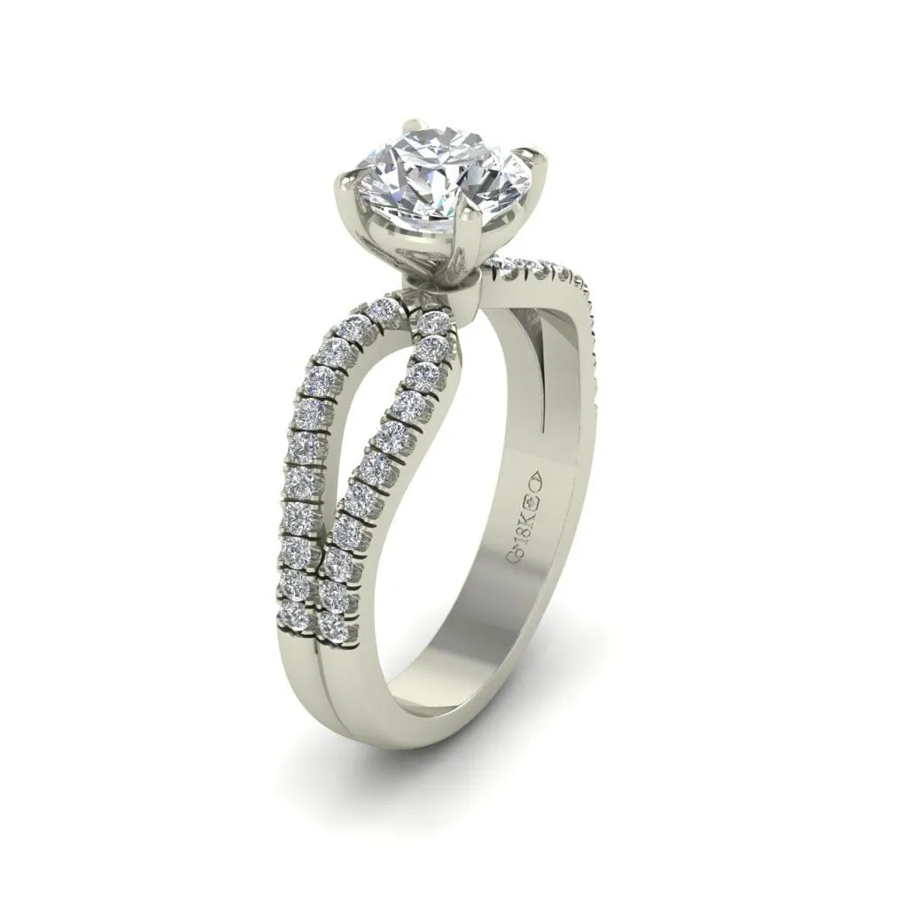 Cleo Engagement With Pavé