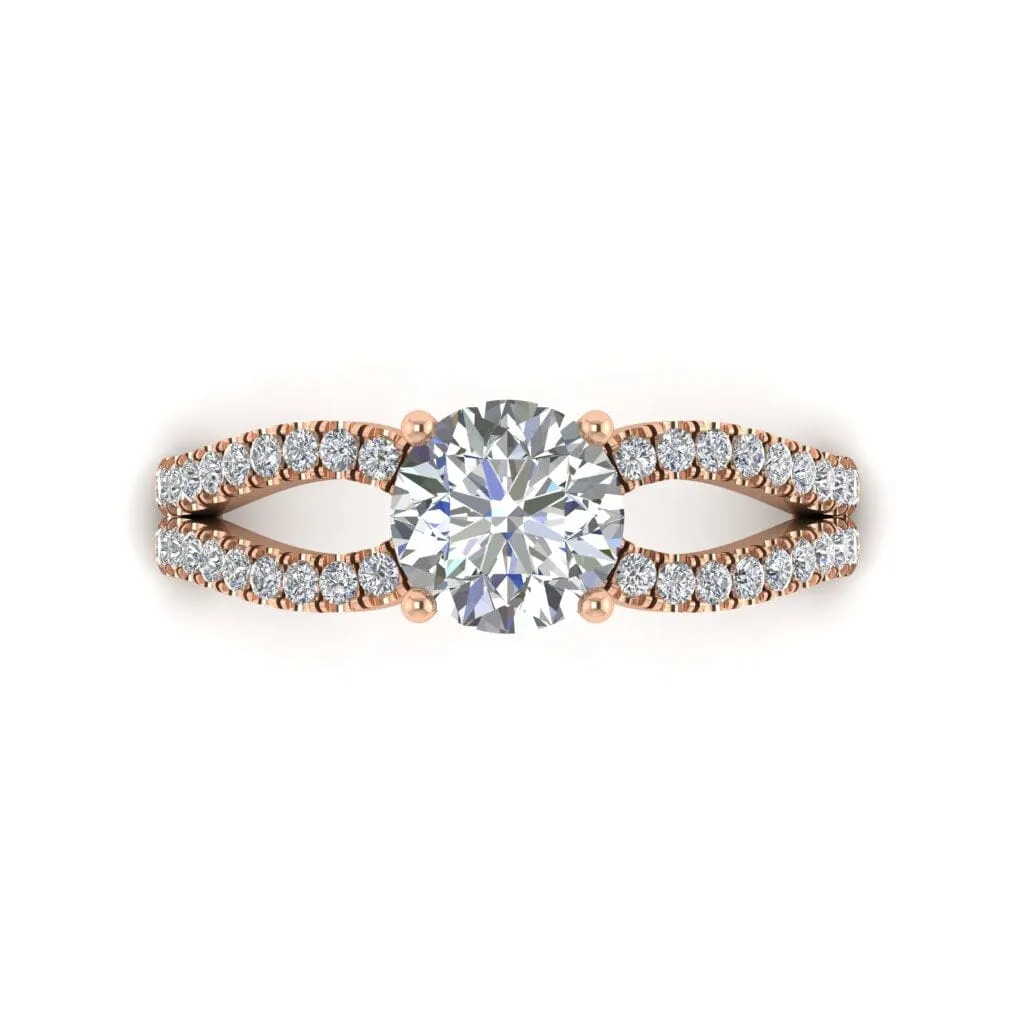 Cleo Engagement With Pavé