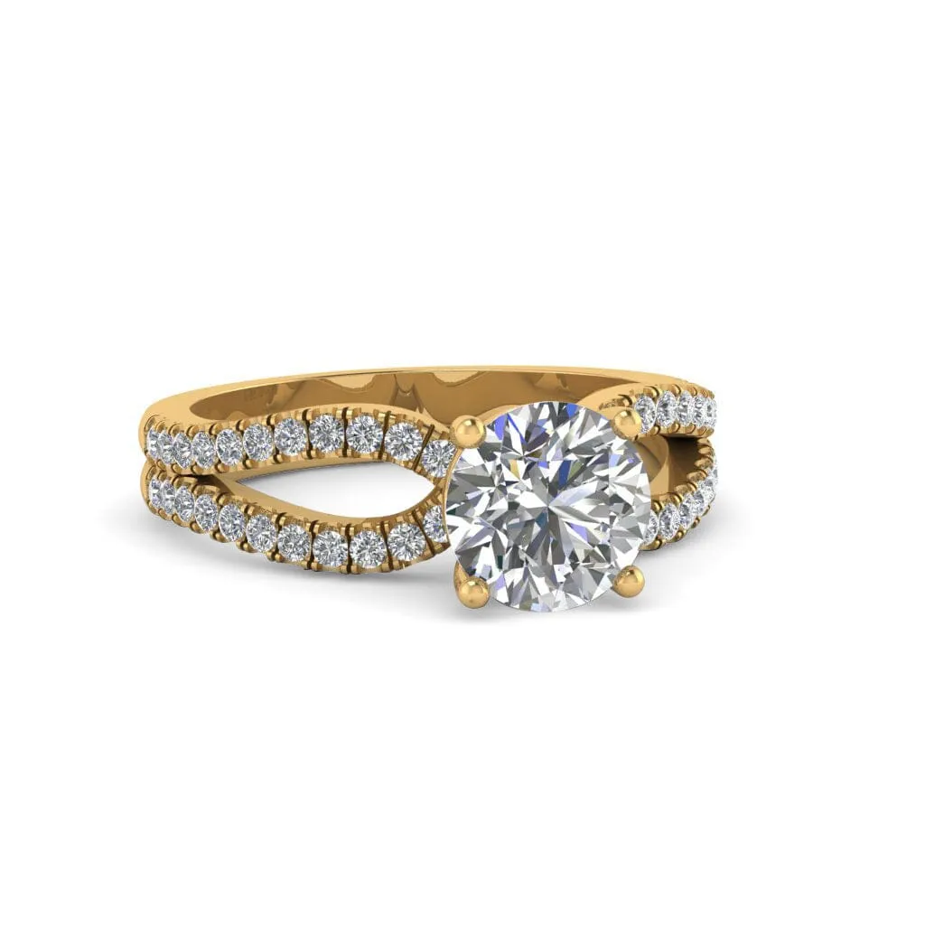 Cleo Engagement With Pavé