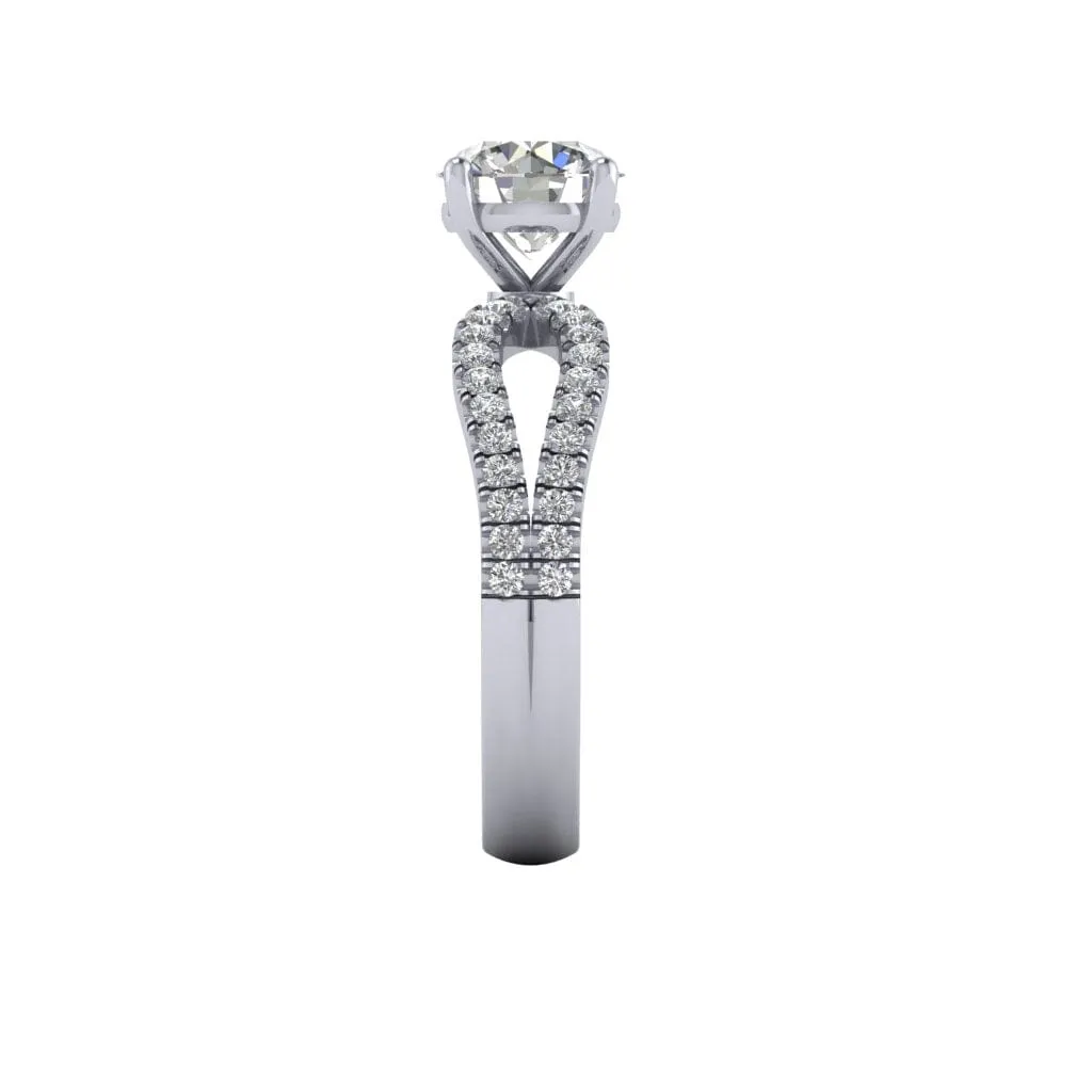 Cleo Engagement With Pavé