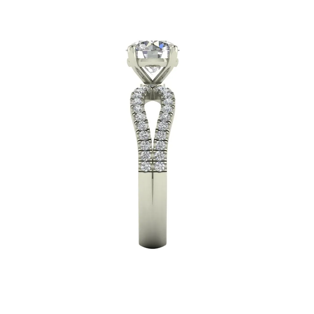 Cleo Engagement With Pavé