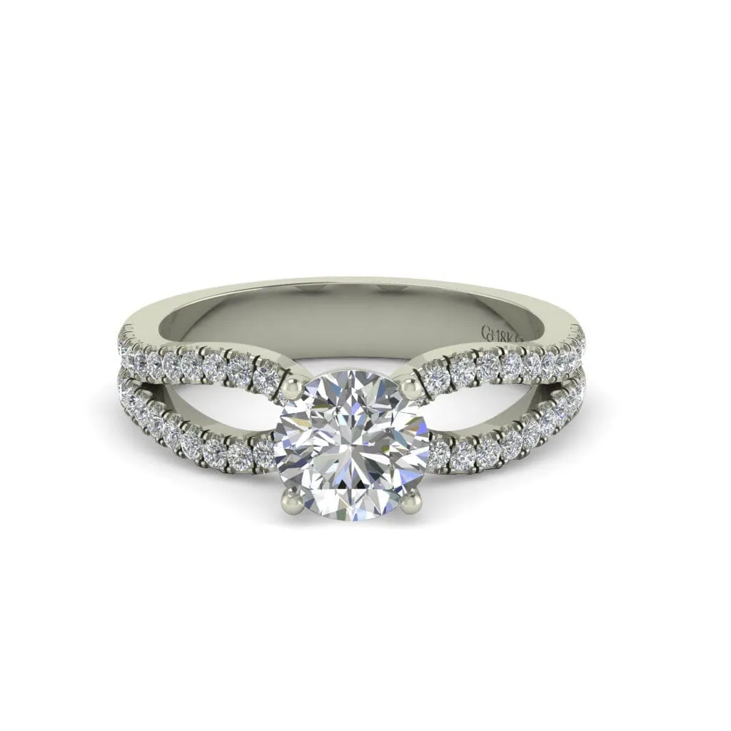 Cleo Engagement With Pavé