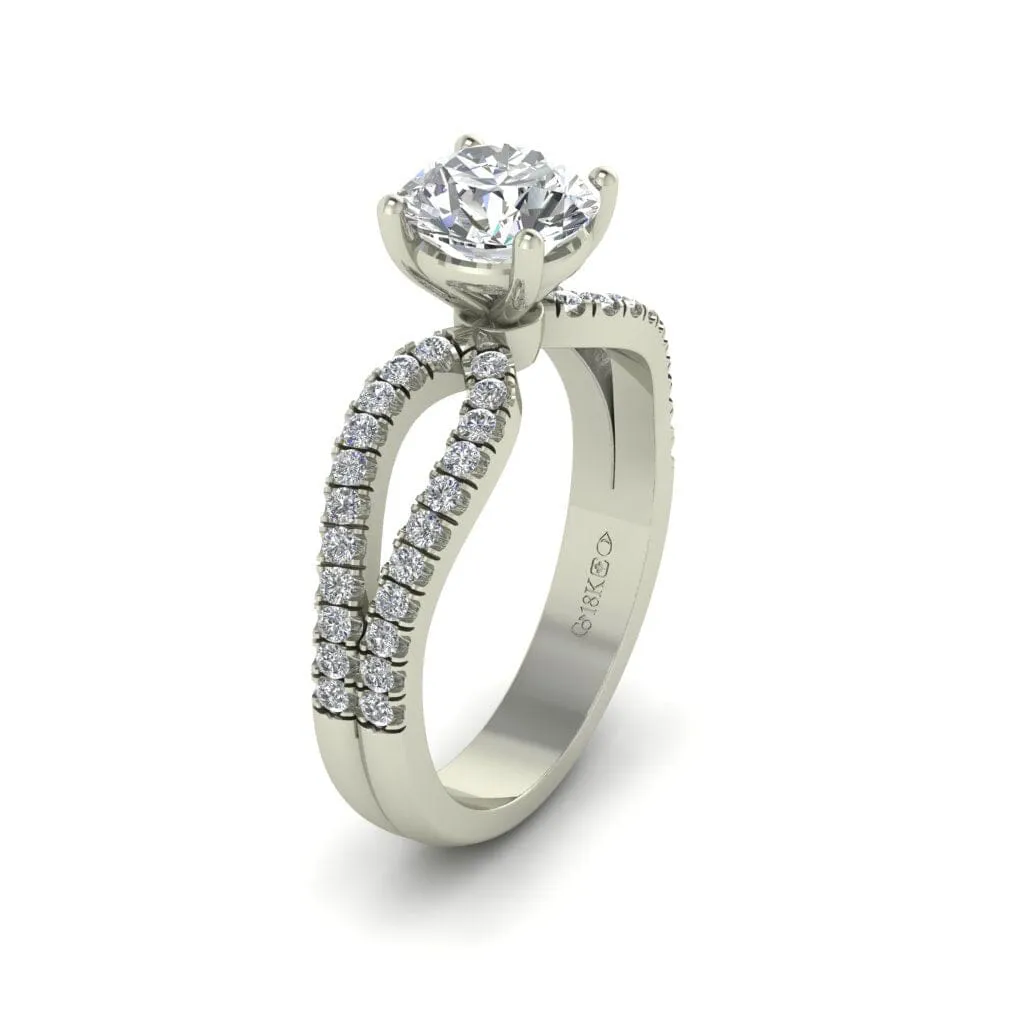 Cleo Engagement With Pavé