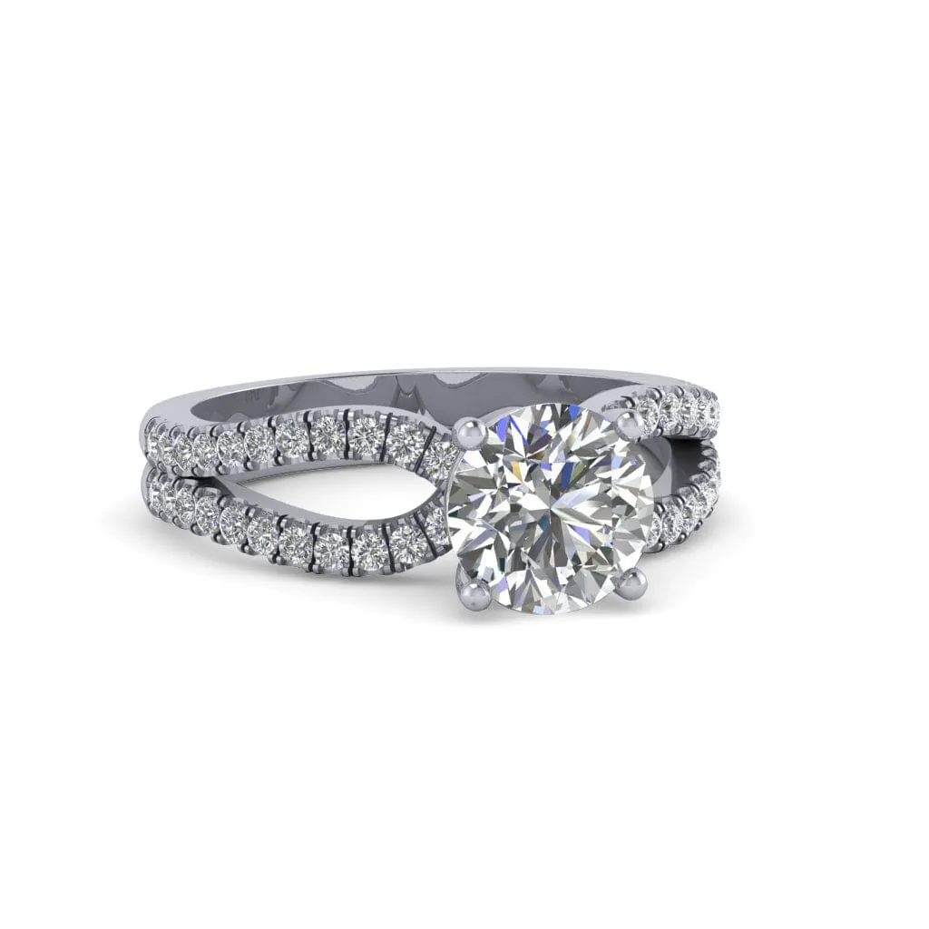 Cleo Engagement With Pavé