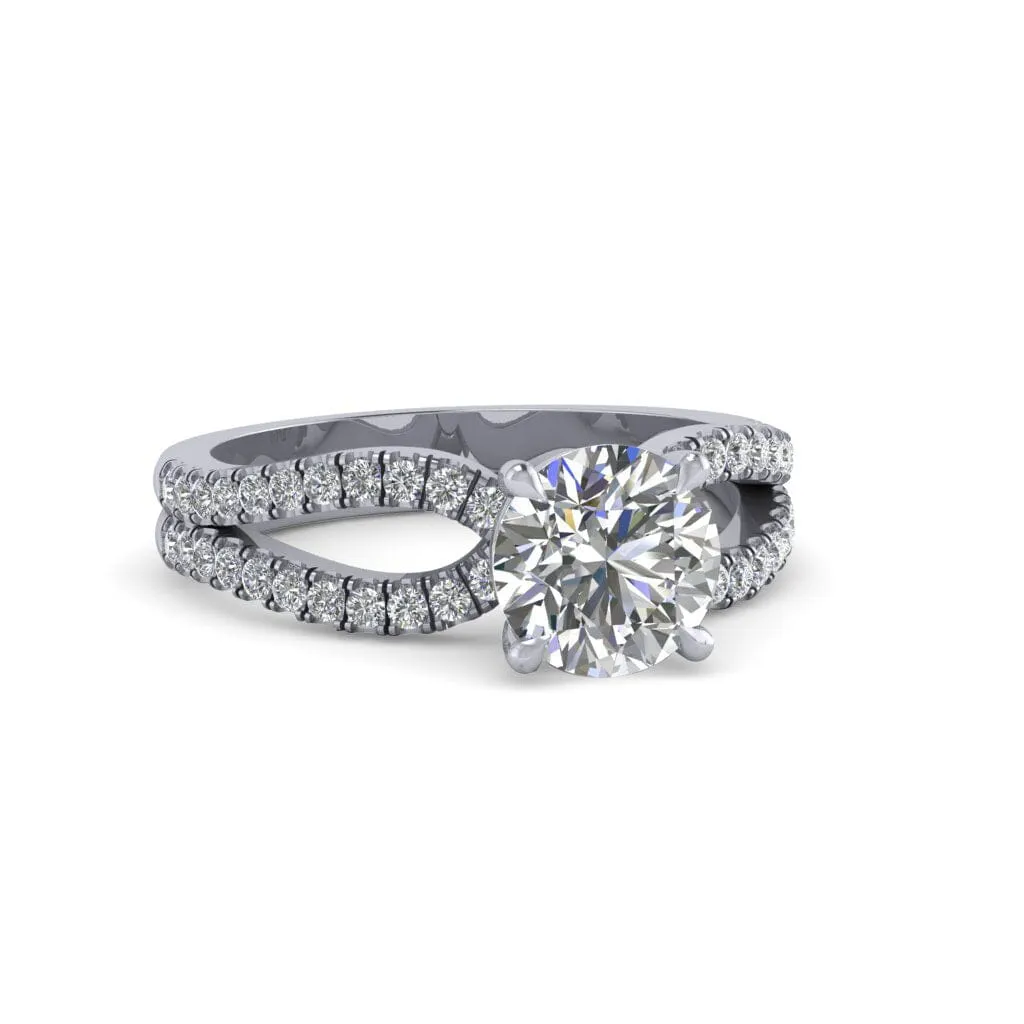 Cleo Engagement With Pavé
