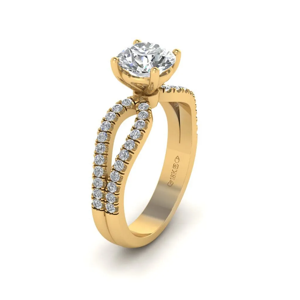Cleo Engagement With Pavé