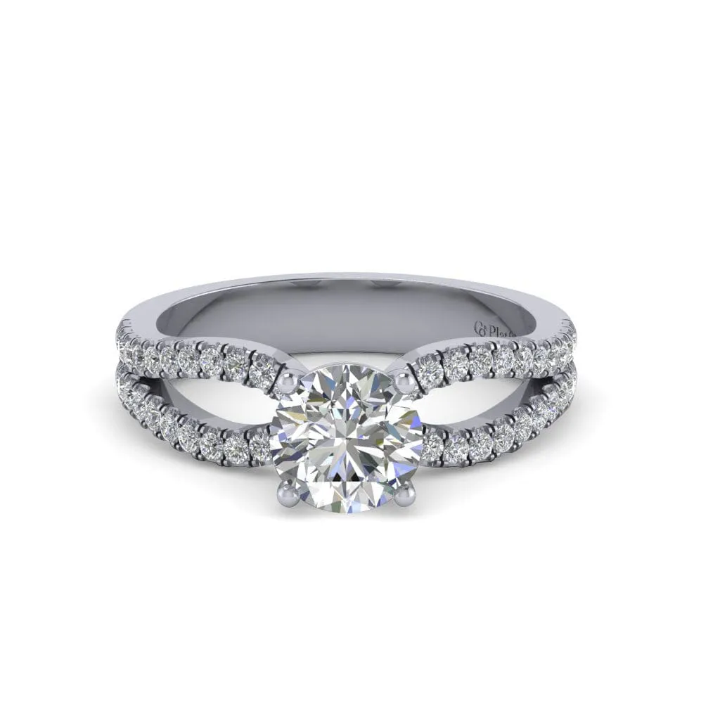 Cleo Engagement With Pavé