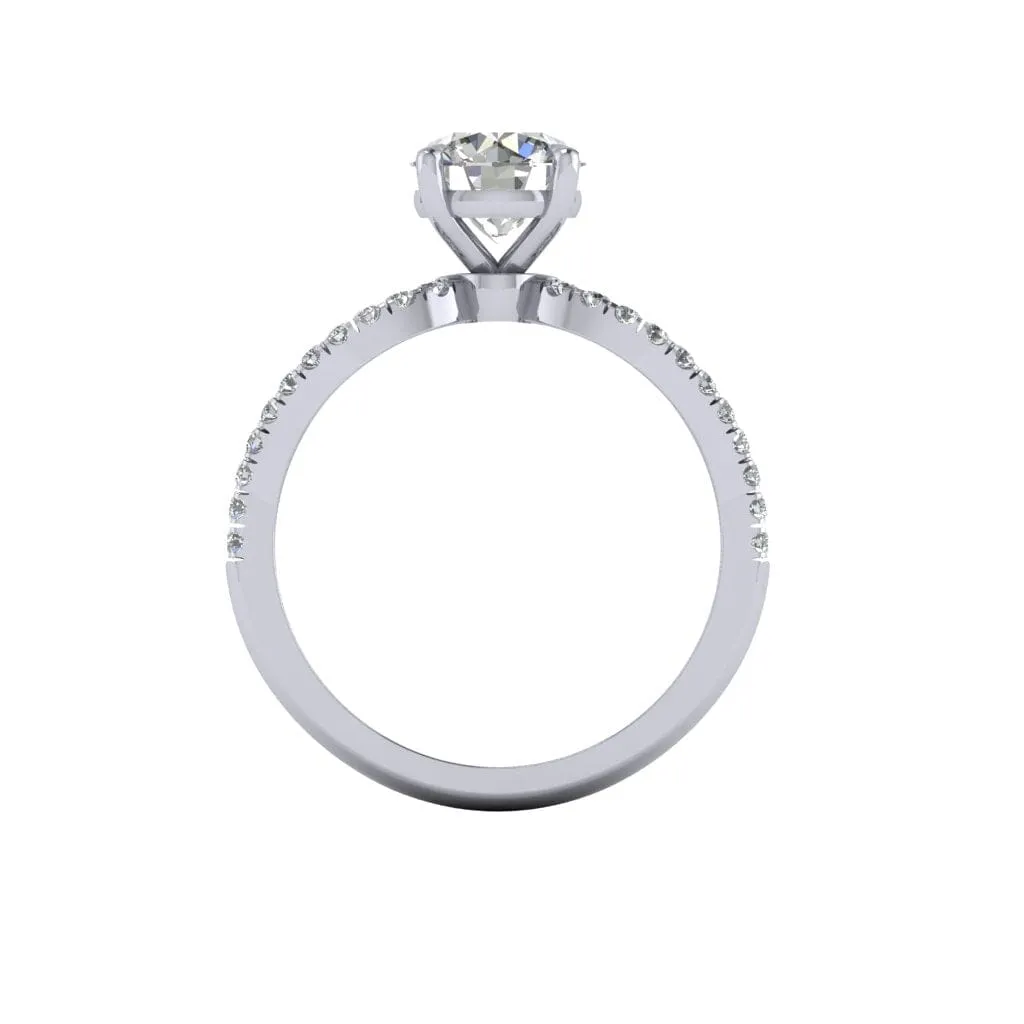 Cleo Engagement With Pavé