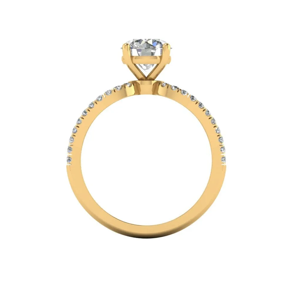 Cleo Engagement With Pavé