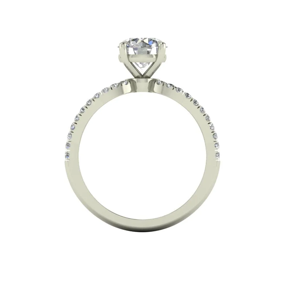 Cleo Engagement With Pavé