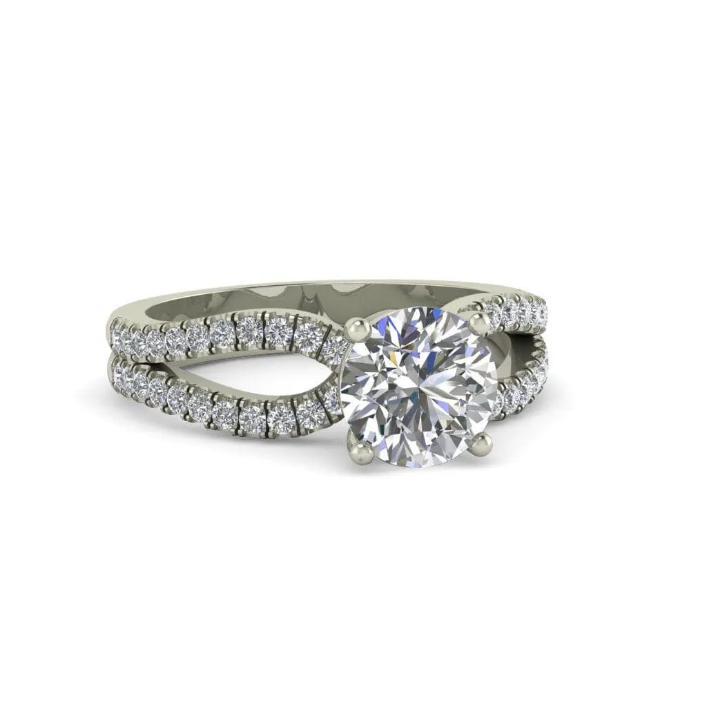 Cleo Engagement With Pavé