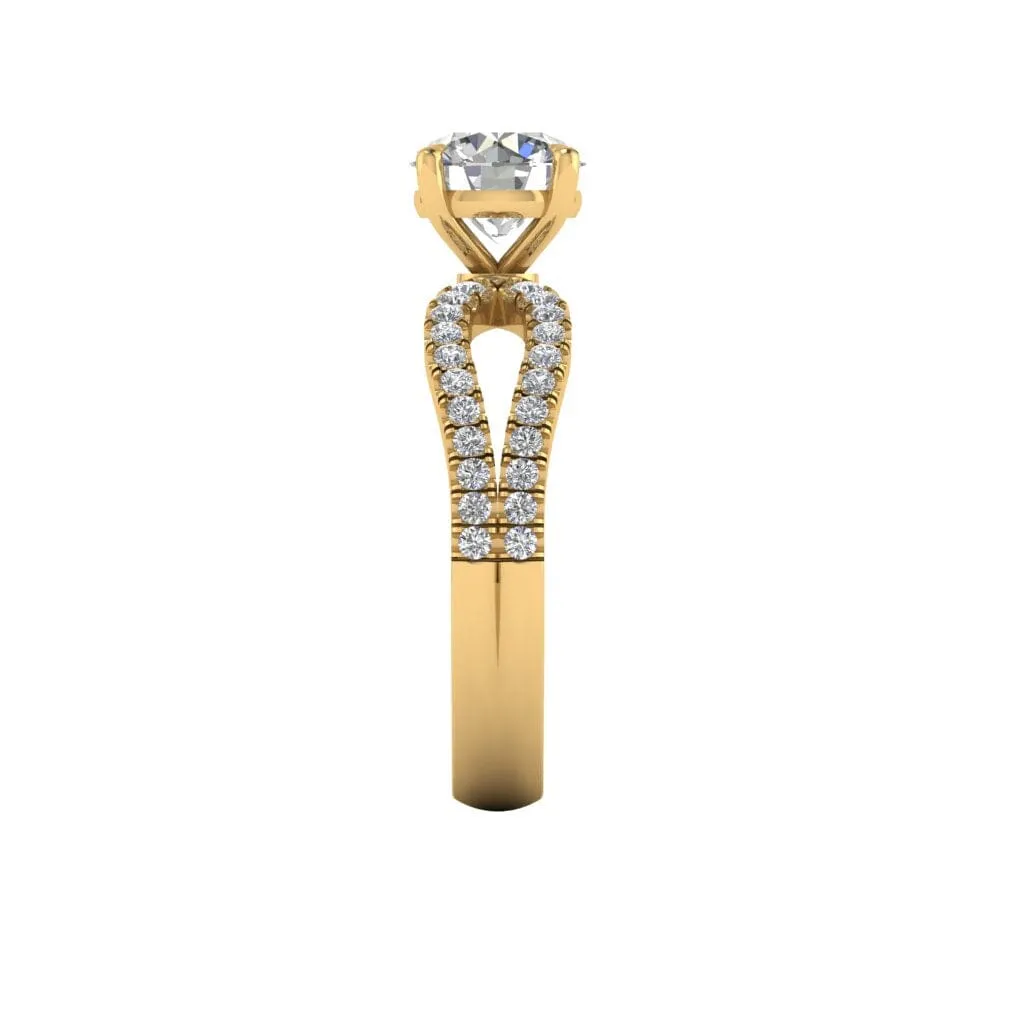 Cleo Engagement With Pavé