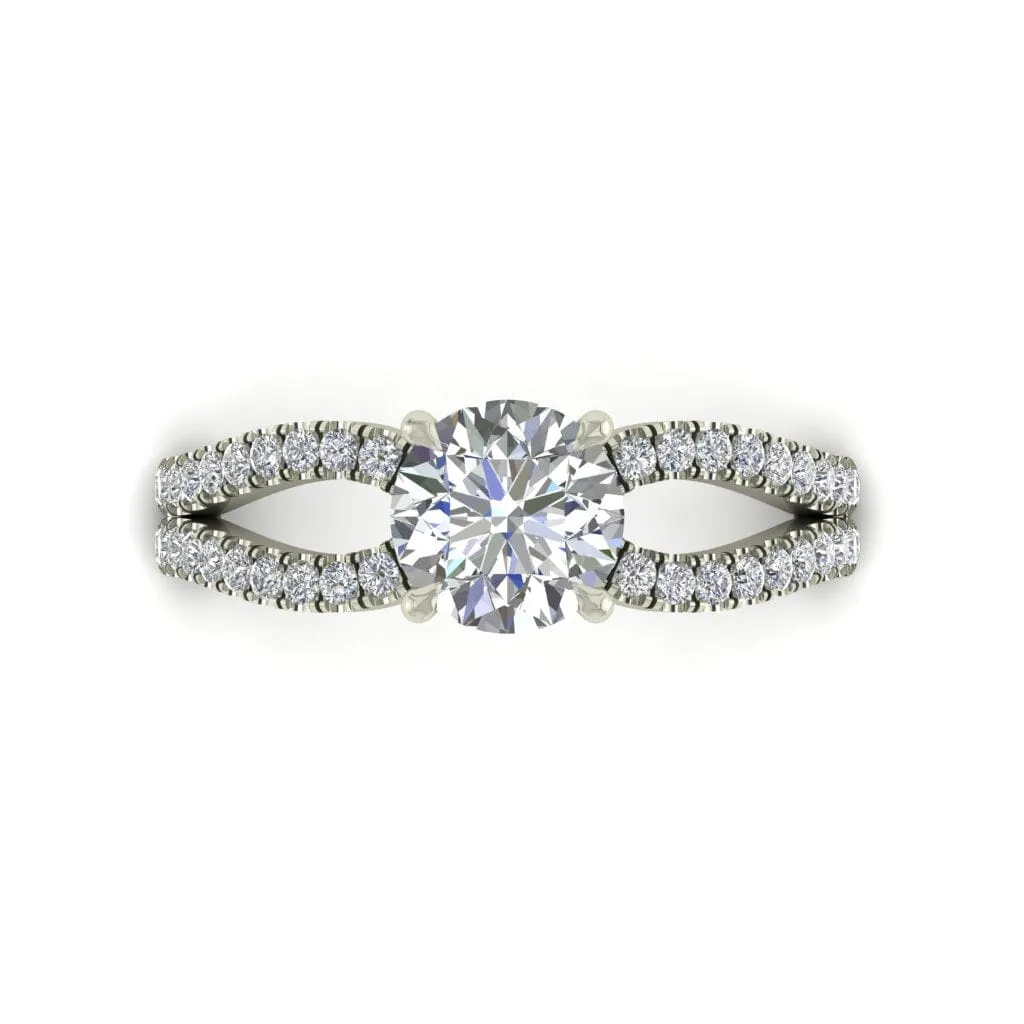 Cleo Engagement With Pavé
