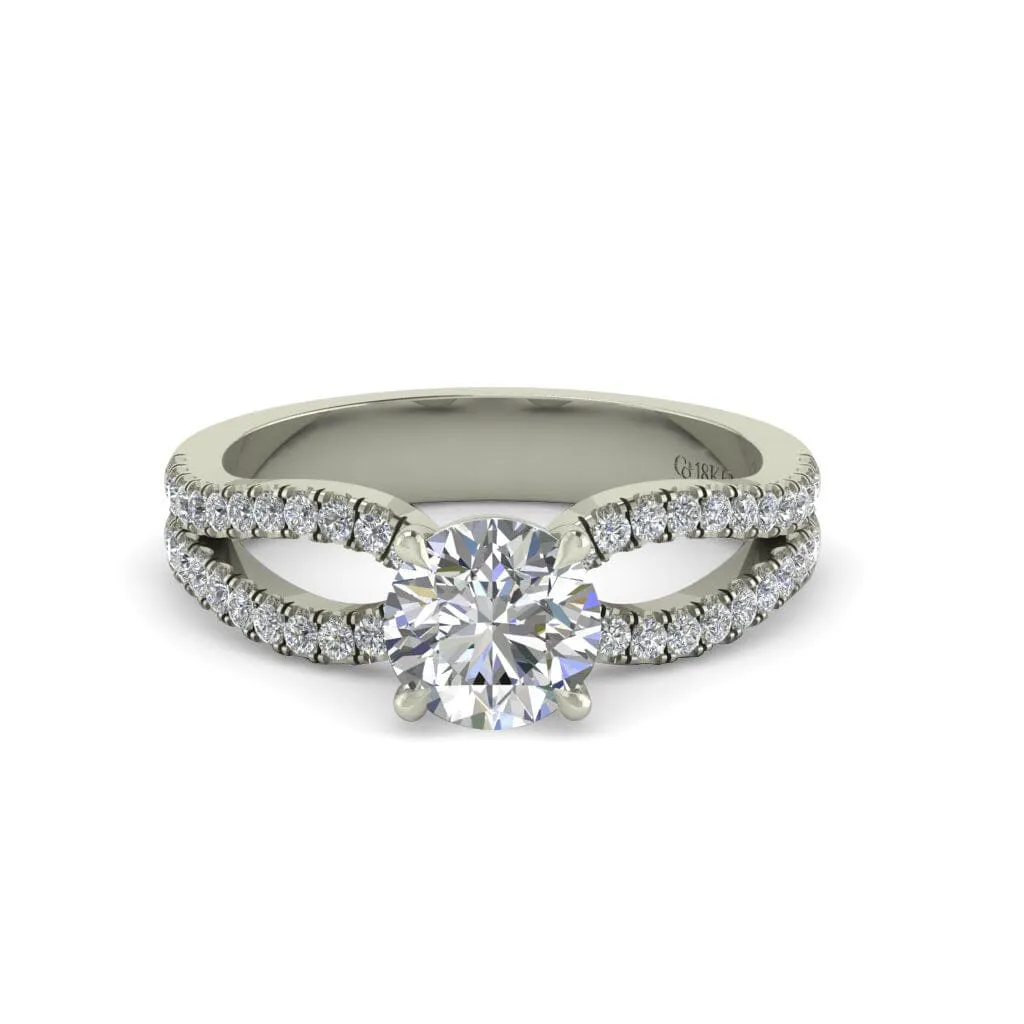 Cleo Engagement With Pavé