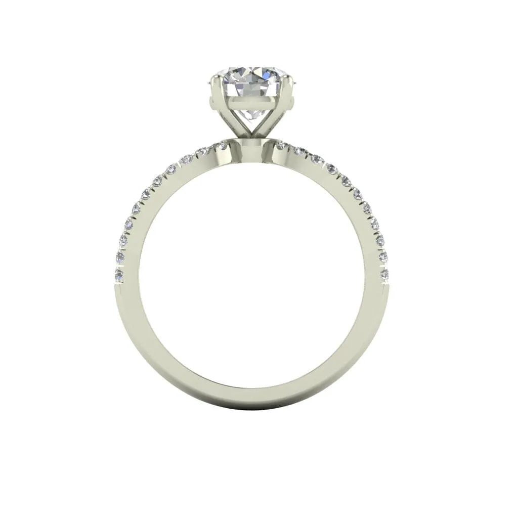 Cleo Engagement With Pavé