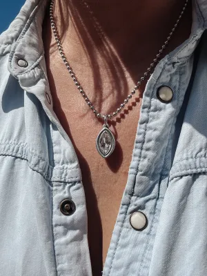 Crystal Ball Chain Necklace