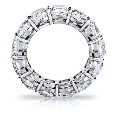 Cushion Cut Diamond Eternity Band, 13 CT