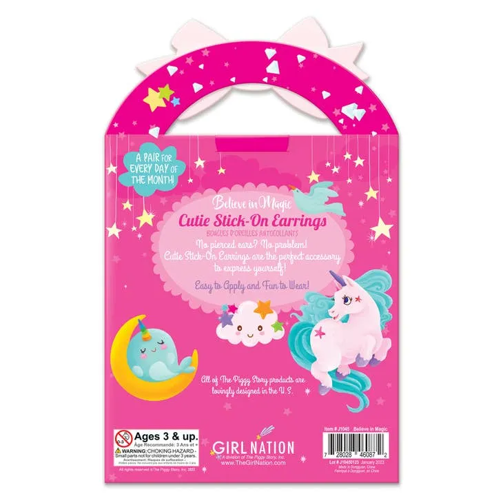 Cutie Stickon Earrings/ Believe In Magic