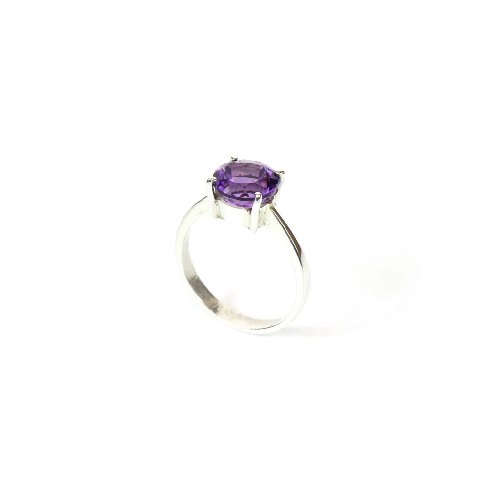Dainty Amethyst Ring for Women